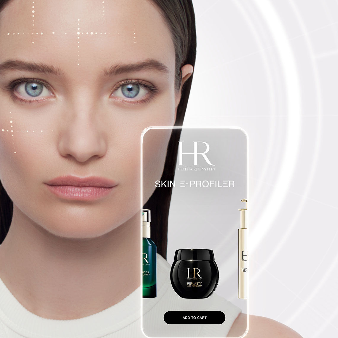 オンラインAI肌測定サービス